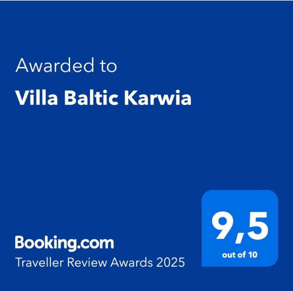 Villa Baltic Karwia Exteriör bild